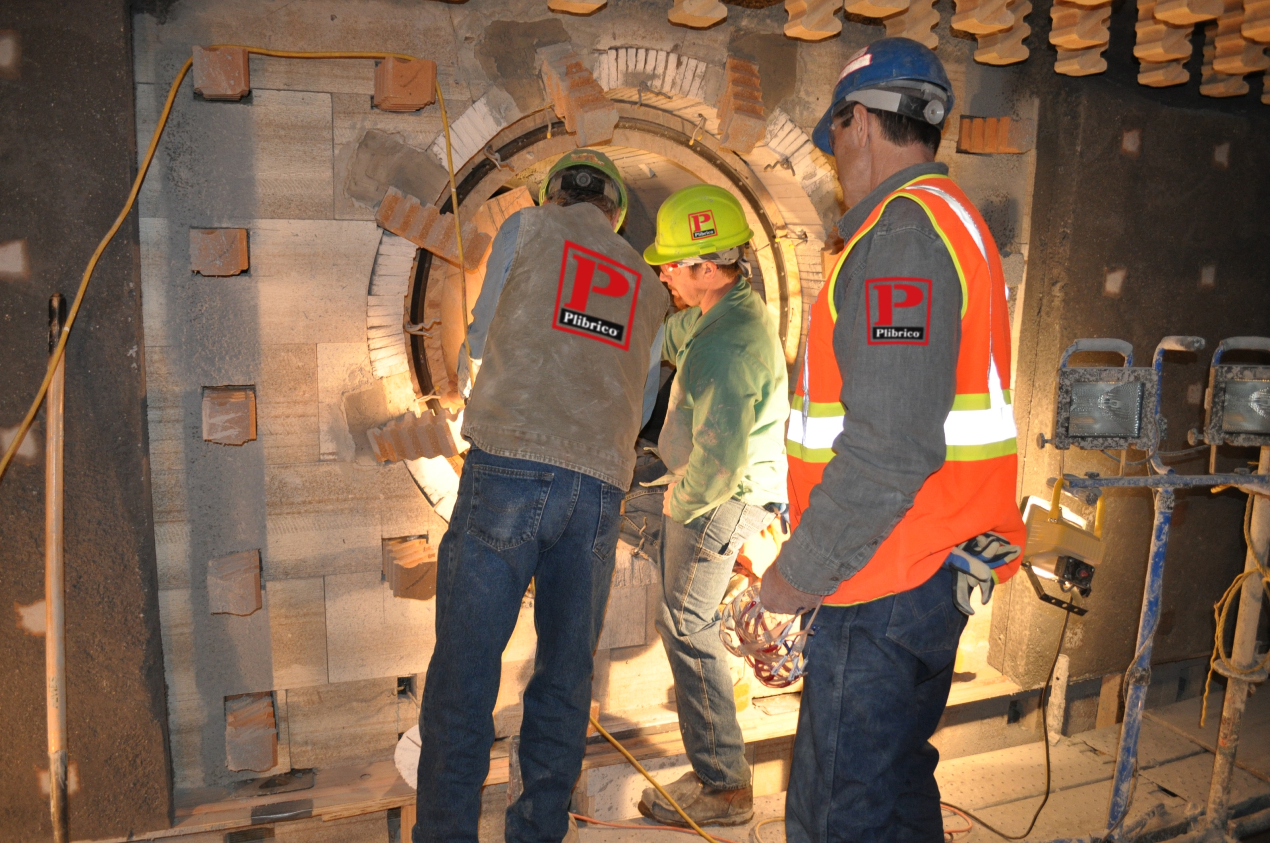 Plibrico Furnace Inspection