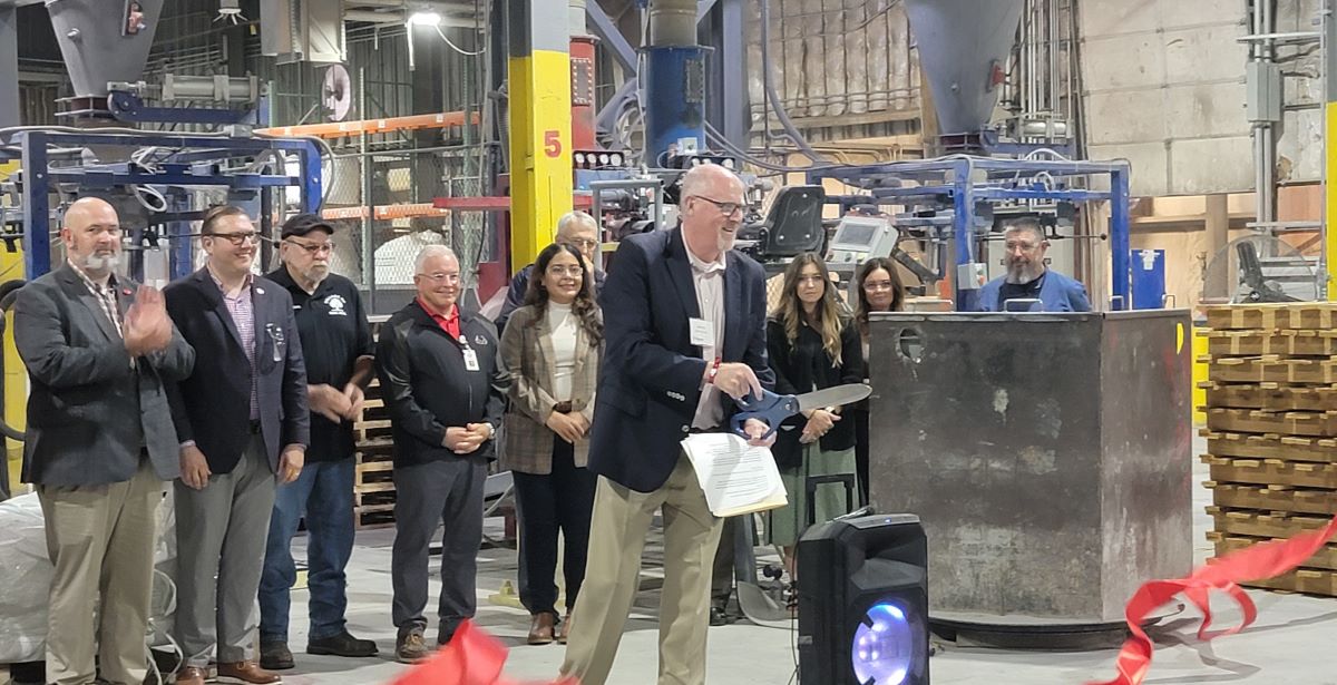 Plibrico GO LIVE Showcase Ribbon Cutting