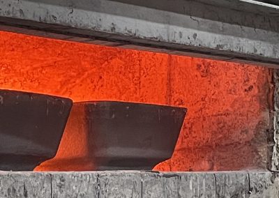 Plibrico Aluminum Furnace with slabs
